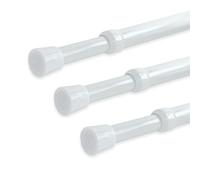 YYWL&HP Barra telescópica de tensión de resorte, de 101 a 199 cm, ajustable Eextension barra telescópica, apta para armario, ventana, cocina, baño, armario, etc