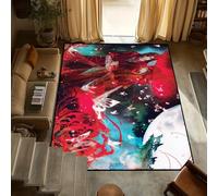 yyxsgdmw Felpudo De Anime Cielo Antideslizante Oficial Cocina Dormitorio Alfombra Hecha A Mano Alfombra Alfombra Bendición Sala De Estar Decoración De Entrada Q4410 90×150Cm