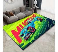 yyxsgdmw Genial Patrón De Coche De Carreras Obra De Arte Alfombra Dormitorio Alfombra De Sala De Estar Alfombra De Piso De Cocina Decoración del Hogar Alfombra Antideslizante N1430 40×60Cm