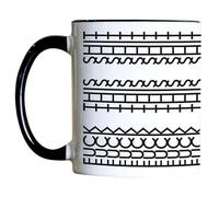 YZBBSH F*ck This Shit - Taza de café con mensaje oculto de 10 onzas, taza de café divertida, taza de humor único para adultos, taza de bebida para el trabajo, mejor amigo, compañero de trabajo (blanco