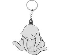 YZBBSH Llavero interactivo de gato travieso, juego de gato con sus bolas giratorias, divertido colgante en movimiento, llavero interactivo de gato travieso con huevos giratorios de gatos, regalo de