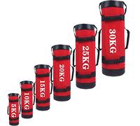 YZBBSH Sandbag Bolsas De Arena Fitness 5kg 10kg 15kg 20Kg 25kg 30kg Ajustables Saco de Peso Saco De Arena para Fitness Entrenamiento Yoga Levantamiento Power Bag Saco Arena,Rojo,15kg