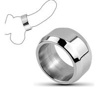 YZBZNG Anillo de Metal Impermeable y Sin óxido,A-28mm