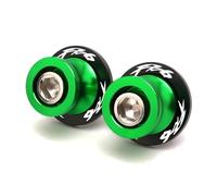 YZCSYBBF Carretes deslizantes del basculante Tornillos De Soporte para Deslizadores De Carretes De Basculante para FZ1 FZ-1 2006-2015 FZ6 NS 2004-2016 FZ8 FZ-8 2010-2018 Pernos CNC M6(Green FZ6)
