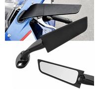 YZCSYBBF Espejo retrovisor para Motocicleta YZF R6 R1 R25 R3 R125 R15, con ala de Viento modificada, Ajustable, Giratorio, Accesorios para Motocicleta