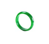 YZDKJ Anillo de Jade, Pareja de Anillo de Jade Verde Completo, Anillo de Jade Verde Imperial (Size : 20mm)