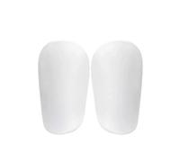 YZDKR 1/2/3/5 Pairs Shin Pads Shock Absorbing Mini Soccer Leg Protector Football Training Shin Guards Soccer para Baloncesto, Fútbol, Running(White 8x5cm,3 Pairs)