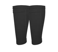 YZDKR 1 Pair Breathable Sports Soccer Shin Guards Pad Cover Sock Leg Guard Sleeve Football Shin Holder para Baloncesto, Fútbol, Running(Black,M)