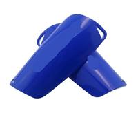 YZDKR 1 Pair Soccer Shin Guard Shields Socks Pads Support Adult Legging Shinguards Football Leg Sleeves para Baloncesto, Fútbol, Running(Only Pads Blue,L)