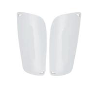 YZDKR 1 Pair Sports Soccer Shin Guard Pad Football Shin Pads Support Calf Sleeve Shinguard for Adult para Baloncesto, Fútbol, Running(White-Only Guard,M)