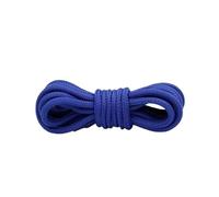 YZDKR 2 uds cordones redondos de poliéster sólido for botas Marten mujeres hombres senderismo al aire libre zapatos deportivos encaje para calzado de todas las edades(Blue,120cm)