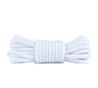 YZDKR 2 uds cordones redondos de poliéster sólido for botas Marten mujeres hombres senderismo al aire libre zapatos deportivos encaje para calzado de todas las edades(White,120cm)