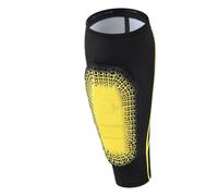 YZDKR Calf Compression Sleeves with EVA Pad for Men & Women - for Basketball Running Football para Baloncesto, Fútbol, Running(Black Yellow-1Pcs,L)