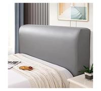 YZDKR Funda de cabecera de Cuero sintético sintético con elástico y Todo Incluido for Proteger la cabecera de la Cama y el Hotel en casa para Cama Individual/Doble/King/Super King Size(Grey,200CM)