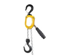 YZDKR Mini cabrestante de Cadena con Palanca Manual de 0,25 T a 0,75 T, Elevador con Gancho de 1,5 M, Bloque de Palanca Manual portátil for elevación para Elevador de Motor(0.75 Ton)