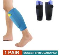 YZDKR Soccer Shin Guard Pad Sports Knee Pads Calf Sleeve Sock Leg Support Football Compression Shin Pads for Adult para Baloncesto, Fútbol, Running(Gray-1 Pair,M)