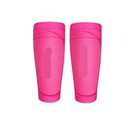 YZDKR Soccer Shin Guard Sleeves,1 Pair Shin Sleeves, Leg Performance Support Football Sleeve Socks for Adult para Baloncesto, Fútbol, Running(Rose Red,M)