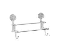 YZDKR Toallero con Ventosa, Soporte for Toallas de baño de Acero Inoxidable, Puerta de Ducha, toallero Adhesivo, Soporte for Toallas de baño de Acero Inoxidable para baños y cocinas(Short)
