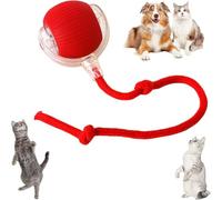 YZDUOJIN Jouet Chat, Jouet pour Chien, Jouet Chien Indestructible Jouet Interactif Chien Jeux Chien Accessoires Chien Smart Balle Roulante Automatique pour Chats et Chiens