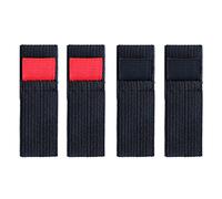 Yzdysg 4 correas de pesca para carrete de pesca, carrete de pesca, protección elástica para ruedas, soporte de banda de cinturón, cierre de carrete, protectores de carrete