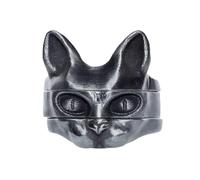 Yzdysg Anillos, paquete de 3 anillos de gatos sin pelo, conjunto único de joyería de citas, conjunto de moda, joyería de mano, joyería de aleación para hombre