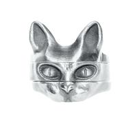 Yzdysg Anillos, paquete de 3 anillos de gatos sin pelo, conjunto único de joyería de citas, conjunto de moda, joyería de mano, joyería de aleación para hombre