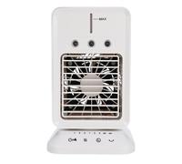 Yzdysg Kleiner - Ventilador de aire acondicionado recargable por USB con tanques de agua de 300 ml, ventilador de refrigeración portátil para el hogar o la oficina