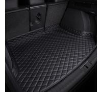 YZECEBNF Coche Alfombrillas Maletero para BMW 5 Series Touring (G31) 2017-2024, Cuero Funda Maletero Trasera Tronco Bandeja Alfombra Impermeable Antideslizante Interiores Accesorios,A/Black