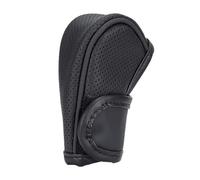 YZECEBNF Pomos para Palanca Coche Cuero para Kia Sportage 3 4 Kx3 Kx5, Universal Antideslizante Funda Pomos De Palanca De Cambios Cubierta Acondicionamiento Interior Piezas,A/Black