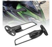 YZF R1 R6 R3 R7 / CBR300 CBR600 para Kawasaki para Ninja ZX6R Motocicleta 2PCS Espejos Winglet Wind Wing Ajuste Lateral