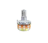 YZHATDH - Potenciómetro lineal WH148, 15 mm, 3 pines 1K 2K 5K 10K 20K 50K 100K 250K 1M Kit potenciómetros con tuercas y arandelas