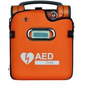 YZHYYDS AED Defibrillator Storage Bag, First Aid Bag AED Medical Bag, Storage Survival Trauma Emergency Backpack with Adjustable Shoulder Straps, Eye-Catching Color, for AED120G5 Series, naranja