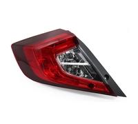 YZITSRQ Para Civic Hatchback 2017 2018 2019 2020 2021 Luz Trasera Del Coche De Advertencia Luz De Freno Luz De Niebla Luz Intermitente 33500TGGA01 Faros Traseros(Left)