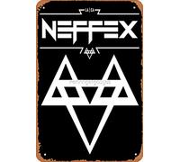 Yzixulet Neffex - Póster retro de metal de 12 x 8 pulgadas, decoración de pared para el hogar, bar, hombre, cueva
