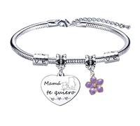 YZLPLP Brazalete gift woman, brazalete gift Friend, brazalete amistad, gift friend sister brazalete, gift friend brazalete, brazalete mujerTe Quiero Mucho El cabo Yo Gano (24)