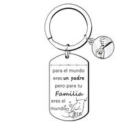 YZLPLP Día del padre,regalo del día del padre,regalo de papá,papá,regalos para papá,ideas de regalos del día del padre papá siempre seré tu pequeña niña, y tú mi héroe por siempre (2)