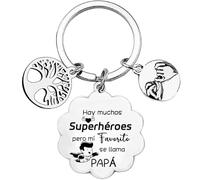 YZLPLP Llaveros Papa Regalo Papá Navidad Regalo Papa Regalo De La Hija A Papá Regalo Del Hijo Para Padre Regalo De Papá Para Acción De Gracias Regalo De Acción De Gracias Para Padre