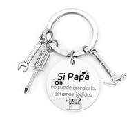YZLPLP Llaveros Papa Regalo Papá Navidad Regalo Papa Regalo De La Hija A Papá Regalo Del Hijo Para Padre Regalo De Papá Para Acción De Gracias Regalo De Acción De Gracias Para Padre (3)