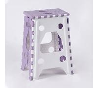 YZMJXNYY Silla Playa Plegable Ligera, Taburete Plegable, No Requiere Instalación, Se Pliega en un Segundo, Adecuada for Jardines de Infancia, Puestos Callejeros, Pesca, Lavandería(Purple,Large)