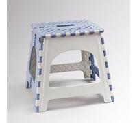 YZMJXNYY Silla Playa Plegable Ligera, Taburete Plegable, No Requiere Instalación, Se Pliega en un Segundo, Adecuada for Jardines de Infancia, Puestos Callejeros, Pesca, Lavandería(Blue,Medium)