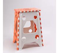 YZMJXNYY Silla Playa Plegable Ligera, Taburete Plegable, No Requiere Instalación, Se Pliega en un Segundo, Adecuada for Jardines de Infancia, Puestos Callejeros, Pesca, Lavandería(Orange,Large)