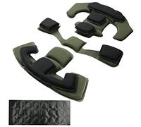 Yzpacc Guarniciones de Casco táctico, Recambio Universal de Casco Acolchado Protector Interno de Espuma con Memoria para Casco de Moto ACH Mich FMA EXF