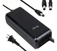 YZPOWER Cargador de batería de litio de 54.6 V 4 A para batería de iones de litio de 48 V, 15 Ah, 16 Ah, 20 Ah, 25 Ah, 30 Ah, adaptador de cargador de alimentación de 48 V 4 A, ventilador de