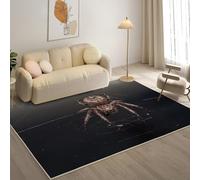 YZQGLHP Alfombra de área ArañA Orbe Alfombra Salon TelarañA Antideslizante Lavable Alfombras Pelo Corto 80x150 cm, para Salón Dormitorio Oficina y Decoración del Hoga