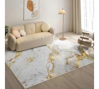 YZQGLHP Alfombra de área MáRmol Alfombra Salon Textura Antideslizante Lavable Alfombras Pelo Corto 80x150 cm, para Salón Dormitorio Oficina y Decoración del Hoga
