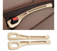 YZQSWCX Coche Caja de Almacenamiento Hueco Asiento para Land Rover Evoque Discovery Sport Range Rover Velar 3/4/5, Relleno Hueco Asiento Evitar Que Se Caigan, Interior Accesorios,Beige