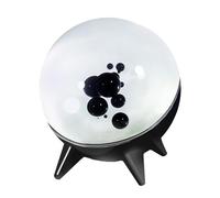 YZRDCXM Luz magnética de ritmo de música, visualizador de sonido ferrofluido, altavoz de ferrita, compañero de música, compañero de música, compañero de música, ferrofluido bailando con ritmo musical,