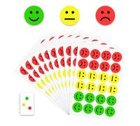 YZROHYI 1200 Pcs Pegatinas Emojis Emociones 2.5 cm,Pegatinas de Sonrisas,Pegatina Smiley Stickers Niños,Autocolantes Recompensa,Stickers de Emojis,Pegatina Estados de Animo,Sticker Alegres y Tristes