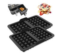 YZROHYI 2 PCS Molde Gofres Silicona Air Fryer,Moldes para Gofres Freidora de Aire Sin Bpa Compatible con Ninja AF300EU,AF400EU, AF451EU, SL400EU y AF500DE Freidora de Aire Caliente,Accesorios Gofres