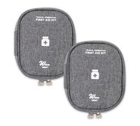 YZROHYI 2 Piezas Bolsa Botiquin Vacia Pequeña,Neceser Botiquin Viaje Portátil,Neceser Medicamentos Bolso,First Aid Kit Bag,Botiquín de Primeros Auxilios Mini,Botiquín Supervivencia para Camping